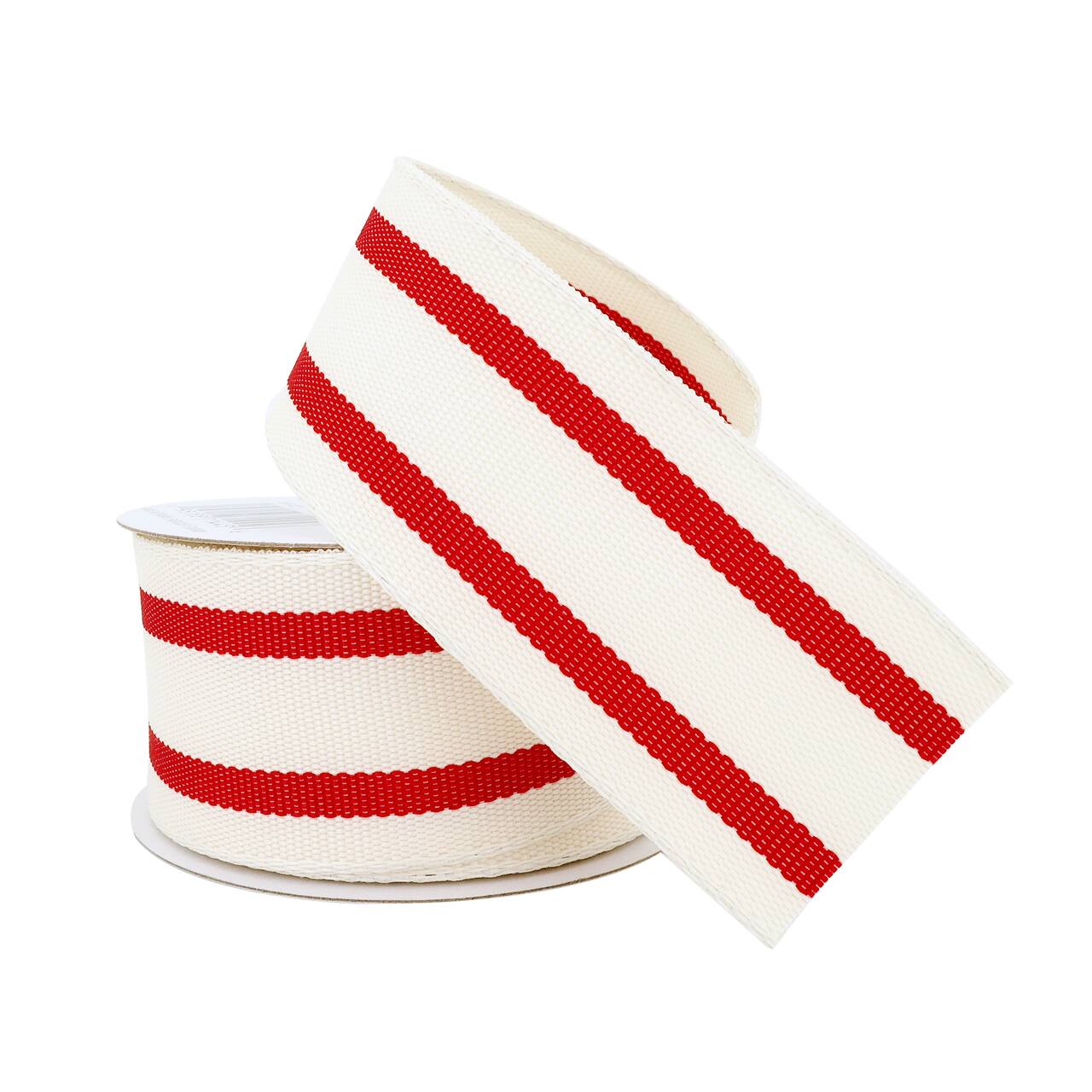 12 Pack: 1.5" x 3yd. Wired Ticking Stripe Ribbon by Celebrate It™